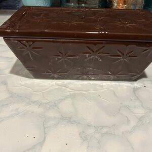 Brown Decorative Box with Lid
